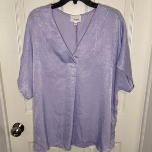 EUC ANDREE BY UNIT Lavender Women's Blouse